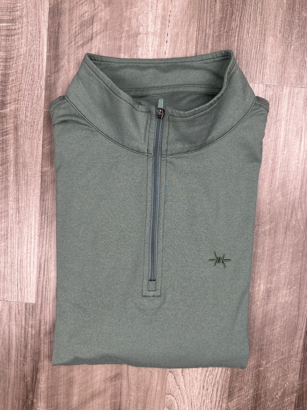 Texas Standard Performance Hybrid Hunter Green Quarter Zip Pullover - XL